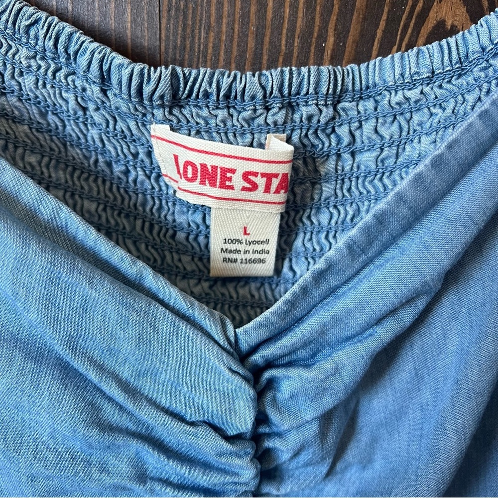 Denim festival top - Picture 3 of 7